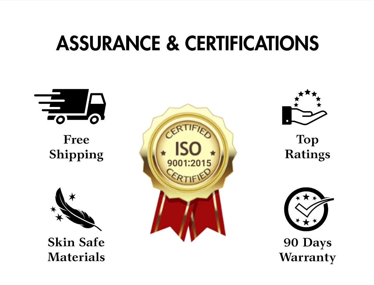 Skyora Anti-Tarnish Four-Layer Chain Necklace